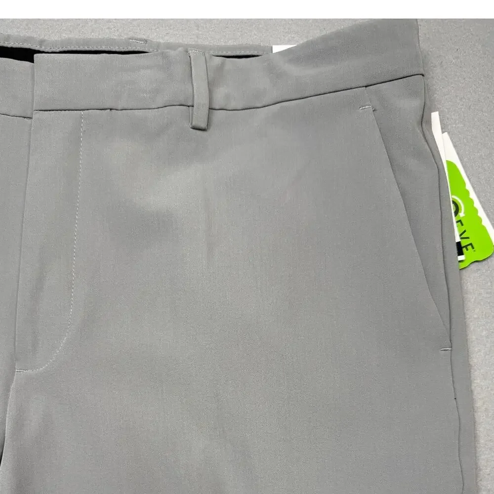 Perry Ellis Portfolio Men's Modern-Fit Stretch Pants Chiseled Stone 38x32 $95